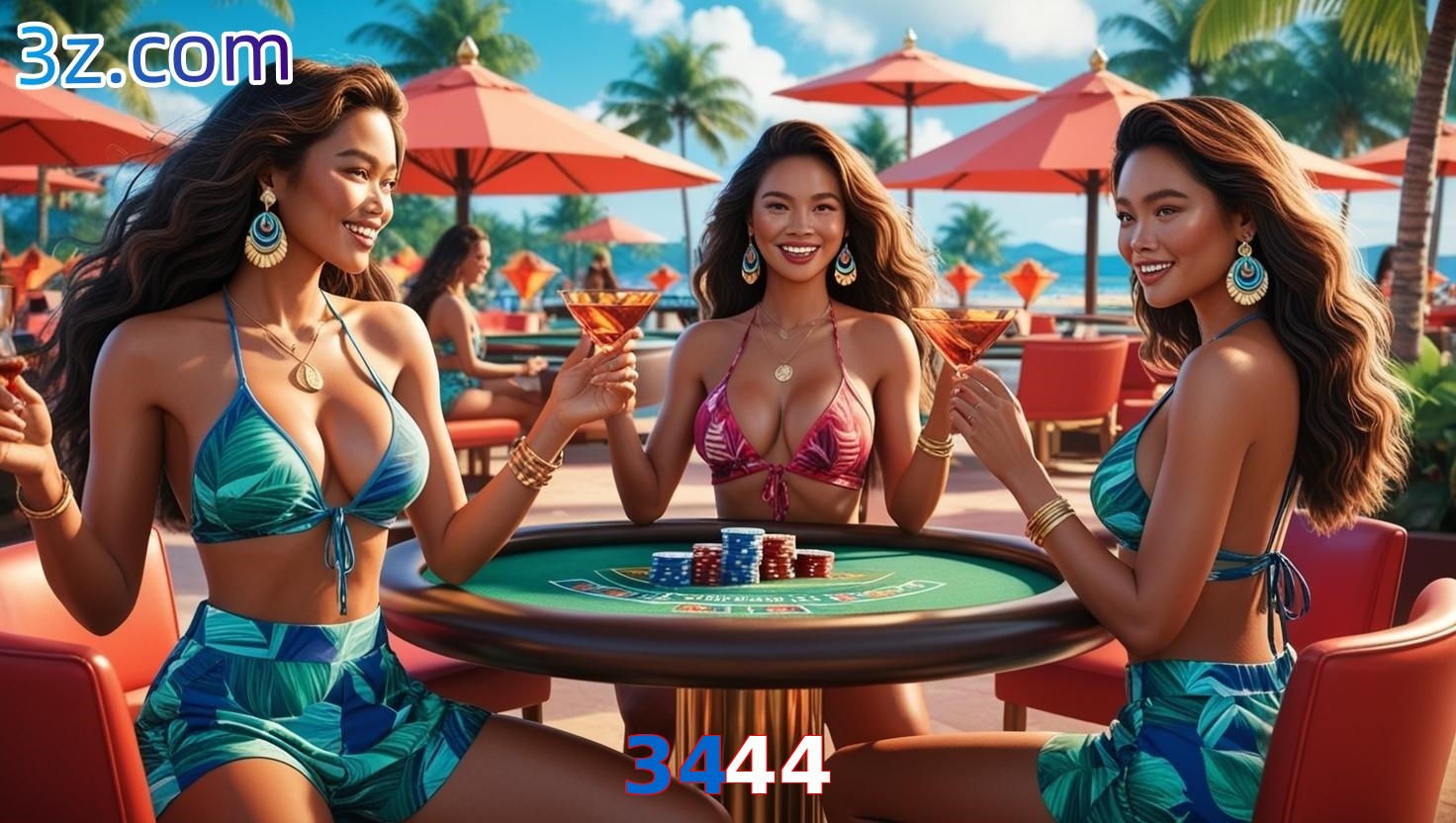 3444